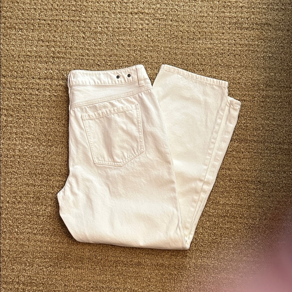 Cabi 💯 boyfriend white jeans